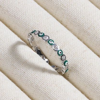 Copper Devil's Eye Rings