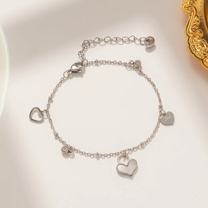 Women Geometric Titanium Steel 18K Gold Plated Bracelets