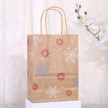 Christmas Fashion Christmas Tree Christmas Socks Snowflake Kraft Paper Daily Gift Bags