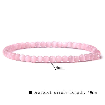 Fashion Round Natural Stone Beaded Bracelets 1 Piece
