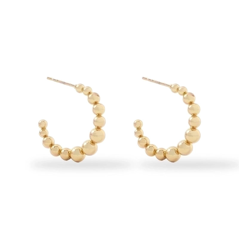 1 Pair Fashion Geometric Plating 201 Stainless Steel 18K Gold Plated Earrings