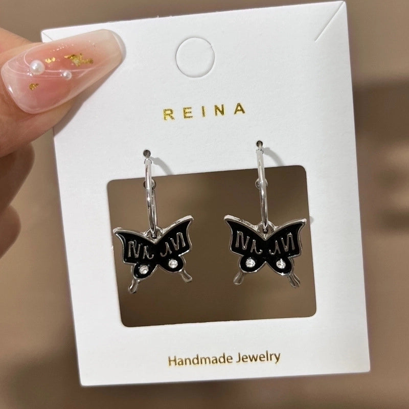 1 Pair Fashion Leaf Flower Bow Knot Imitation Pearl Alloy Rhinestones Earrings