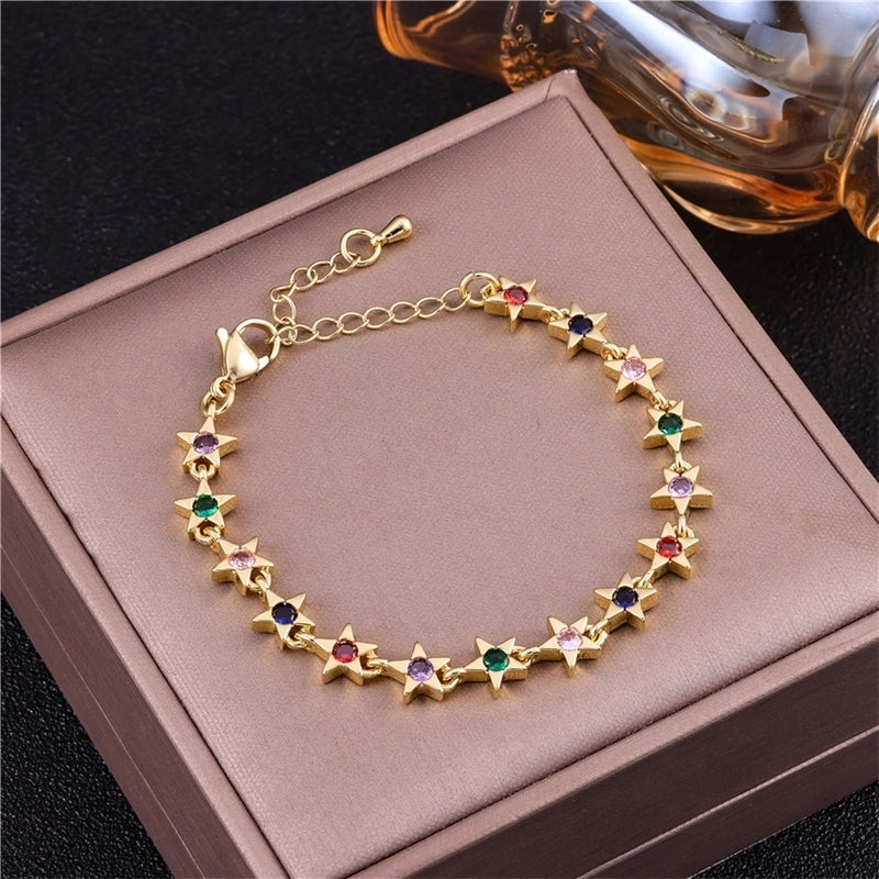 Vintage Style Minimalist Animal Letter Copper Bracelets Cuban Link Chain Curb Chain Cable Chain Box Chain