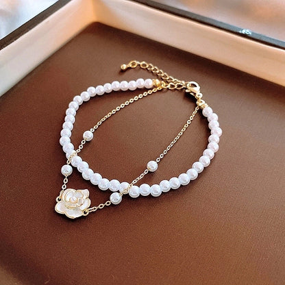 Fashion Star Heart Shape Butterfly Artificial Pearl Bracelets