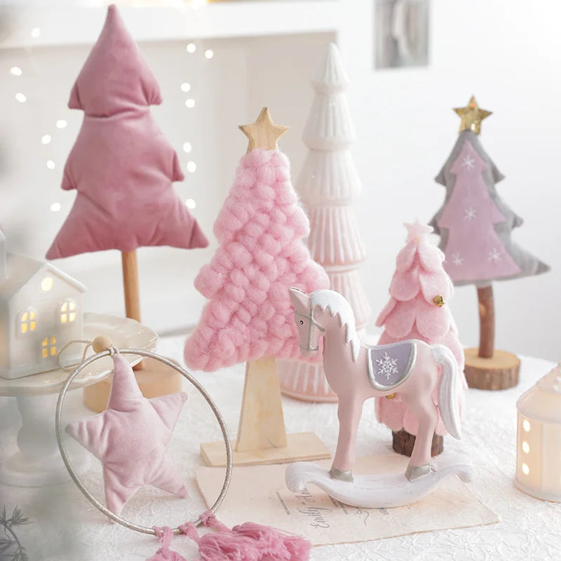 Christmas Small Christmas Tree Ornament Christmas Decoration Desktop Window Atmosphere Setup Photo Prop