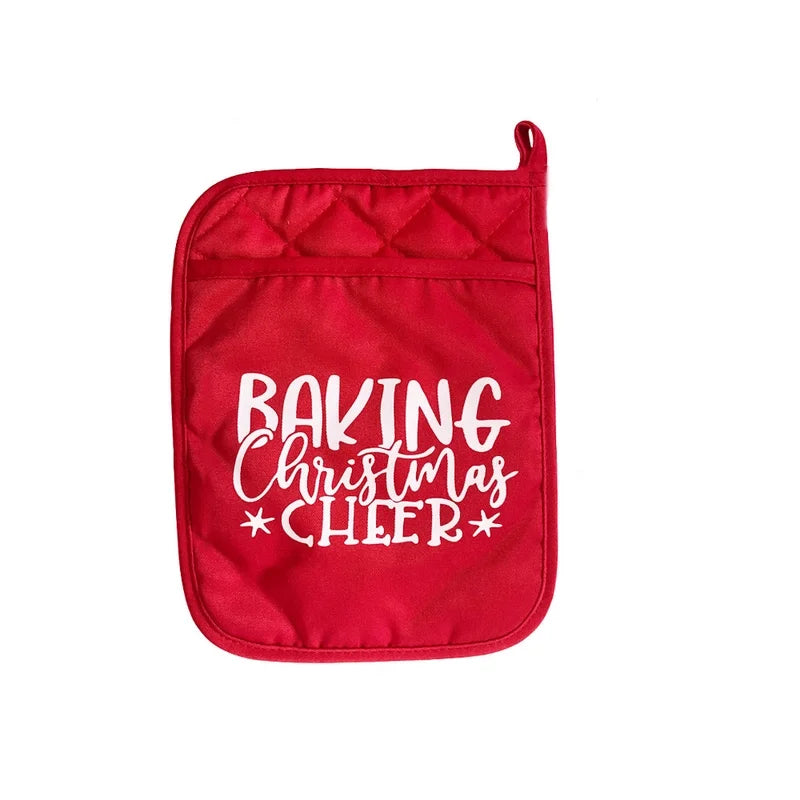 Cross-border Hot Christmas Pot Rack Baking Kit Christmas Pot Rack Baking Suit Decorative Parts