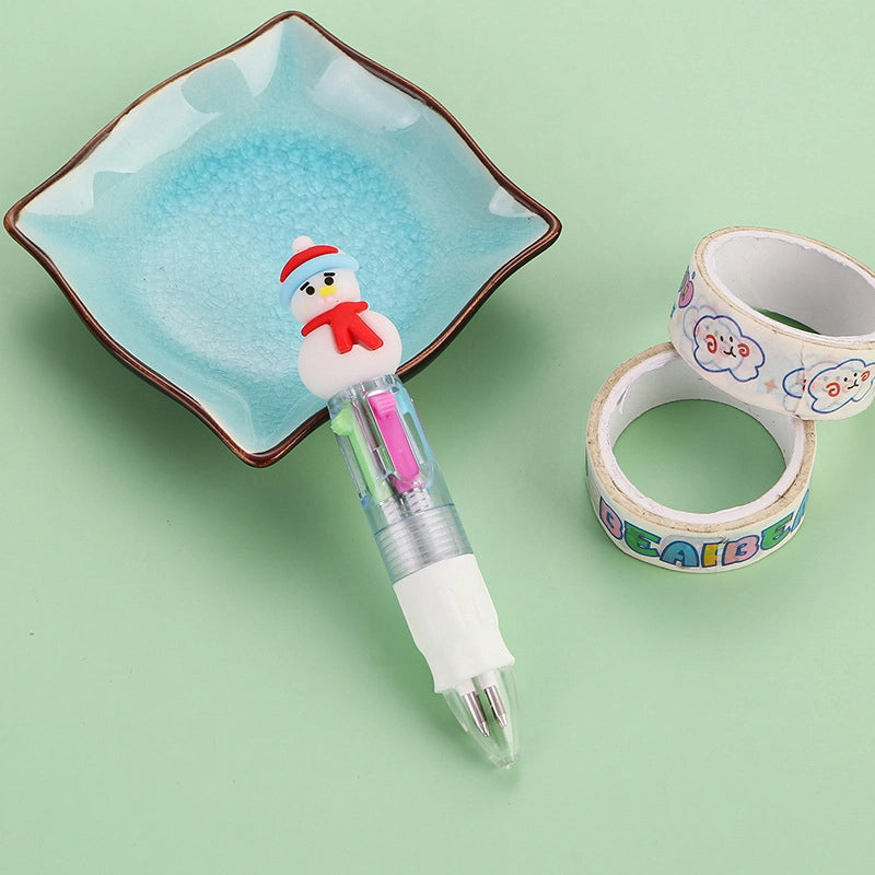 1 Piece Christmas Tree Santa Claus School Christmas Plastic Cartoon Style Ballpoint Pen