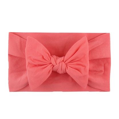 Kid's Fashion Solid Color Bow Knot Cloth Braid Hair Band