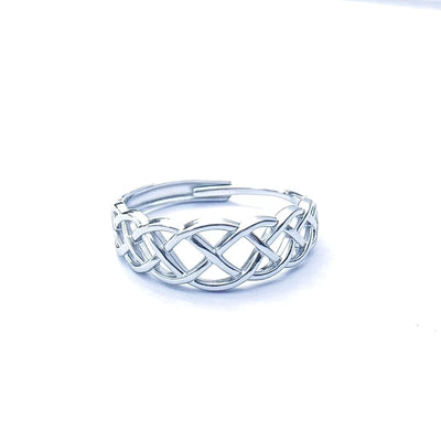 Minimalist Heart Shape Titanium Steel Open Rings