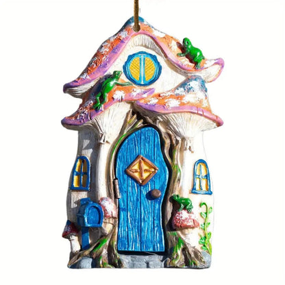 Elf Fairy Pendant Courtyard Garden Decorations Acrylic Christmas Tree Decoration Pendant