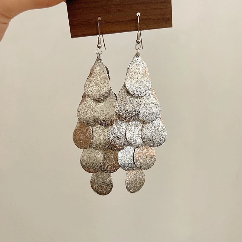 Elegant Luxury Long Tassel Pearl Earrings Niche Design High-grade Internet Celebrity Hot Earrings Earrings Earrings For Women