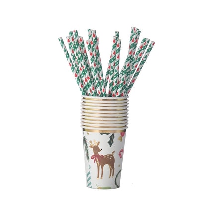 Christmas Cute Classic Animal Party Tableware Tableware