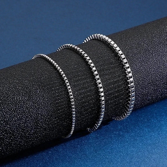 Minimalist Geometric 304 Stainless Steel Zircon Bracelets In Bulk