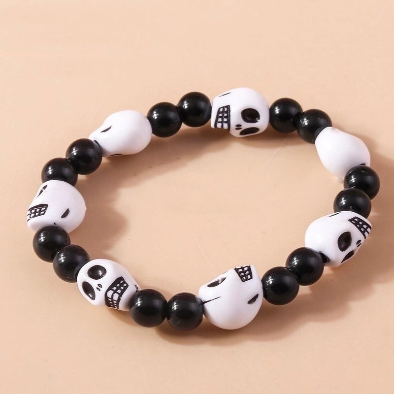 Funny Skull Beaded Bracelets