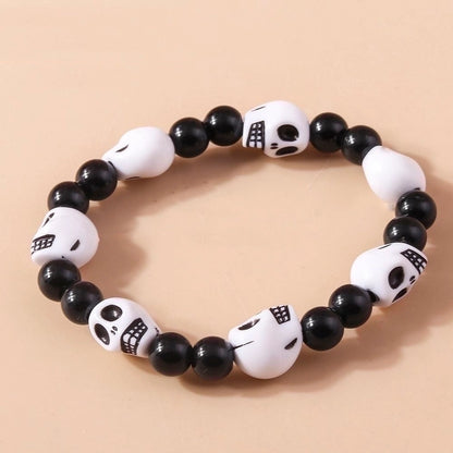 Funny Skull Beaded Bracelets