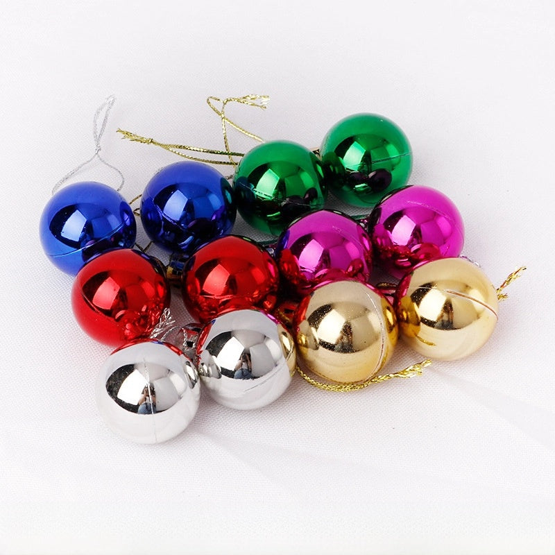 Cross-border Christmas Decorations Christmas Tree Pendant Snowflake Hanging Ball Pine Cone Gift Bag Christmas Old Man Small Drum Butterfly