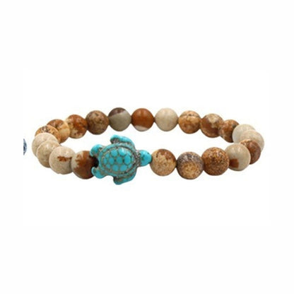 Ethnic Style Animal Multicolor Natural Stone Beaded Bracelets