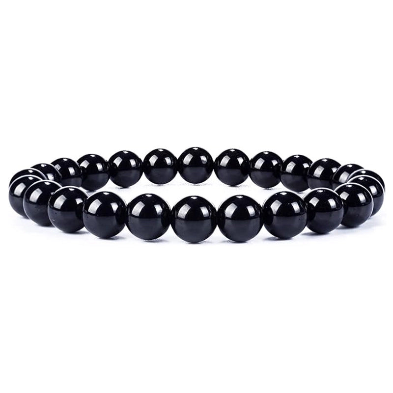 Minimalist Classic Style Round Natural Stone Bracelets In Bulk