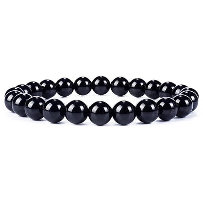 Minimalist Classic Style Round Natural Stone Bracelets In Bulk