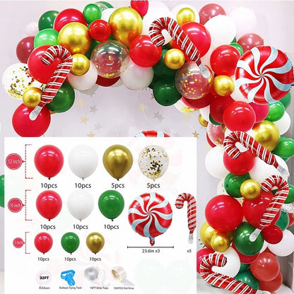 Christmas Casual Christmas Tree Star Emulsion Party Balloon Balloons