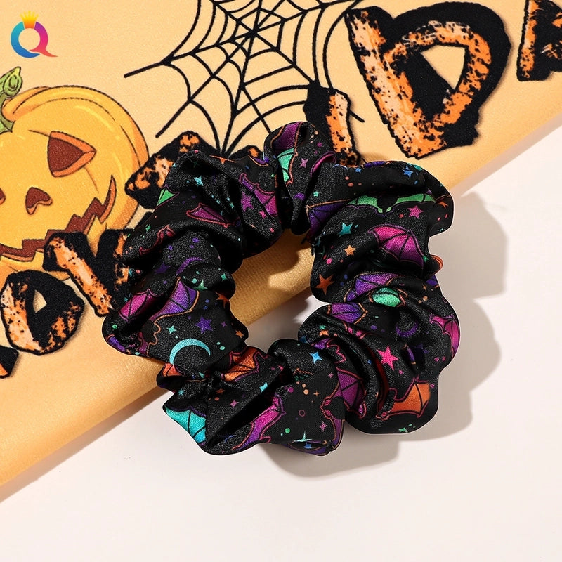 Halloween Funny Pumpkin Hair Tie