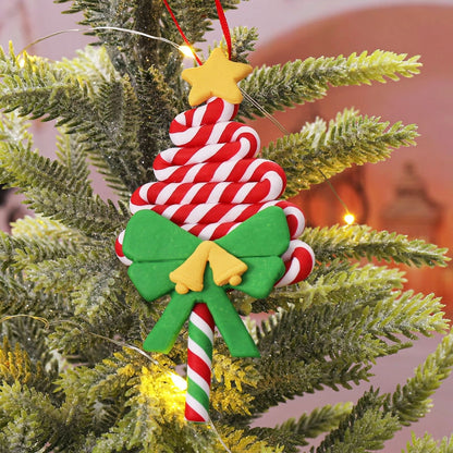 Christmas Fashion Candy Soft Clay Party Hanging Ornaments