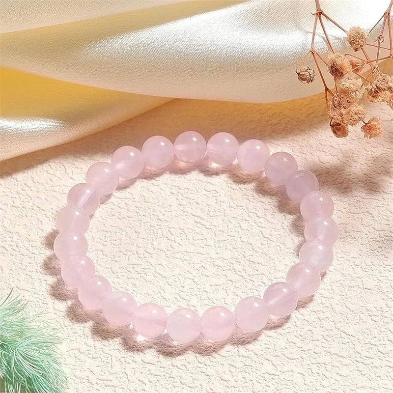 Minimalist Classic Style Round Natural Stone Bracelets In Bulk