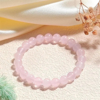 Minimalist Classic Style Round Natural Stone Bracelets In Bulk