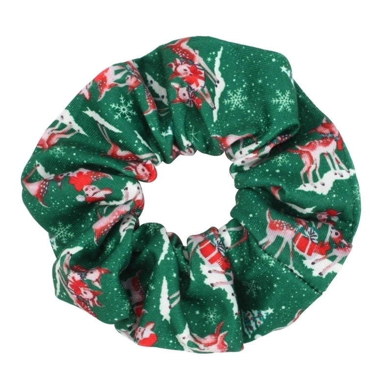 Christmas Circles Snowman Bells Santa Claus Antlers Hat Gift Crutch Party Holiday Colon Circles