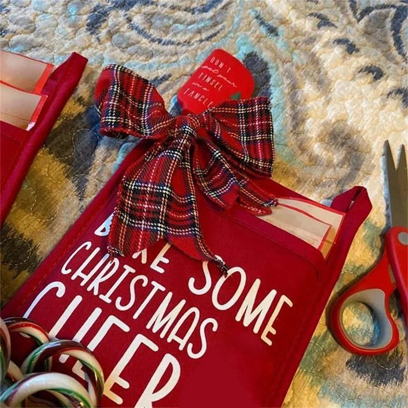 Cross-border Hot Christmas Pot Rack Baking Kit Christmas Pot Rack Baking Suit Decorative Parts