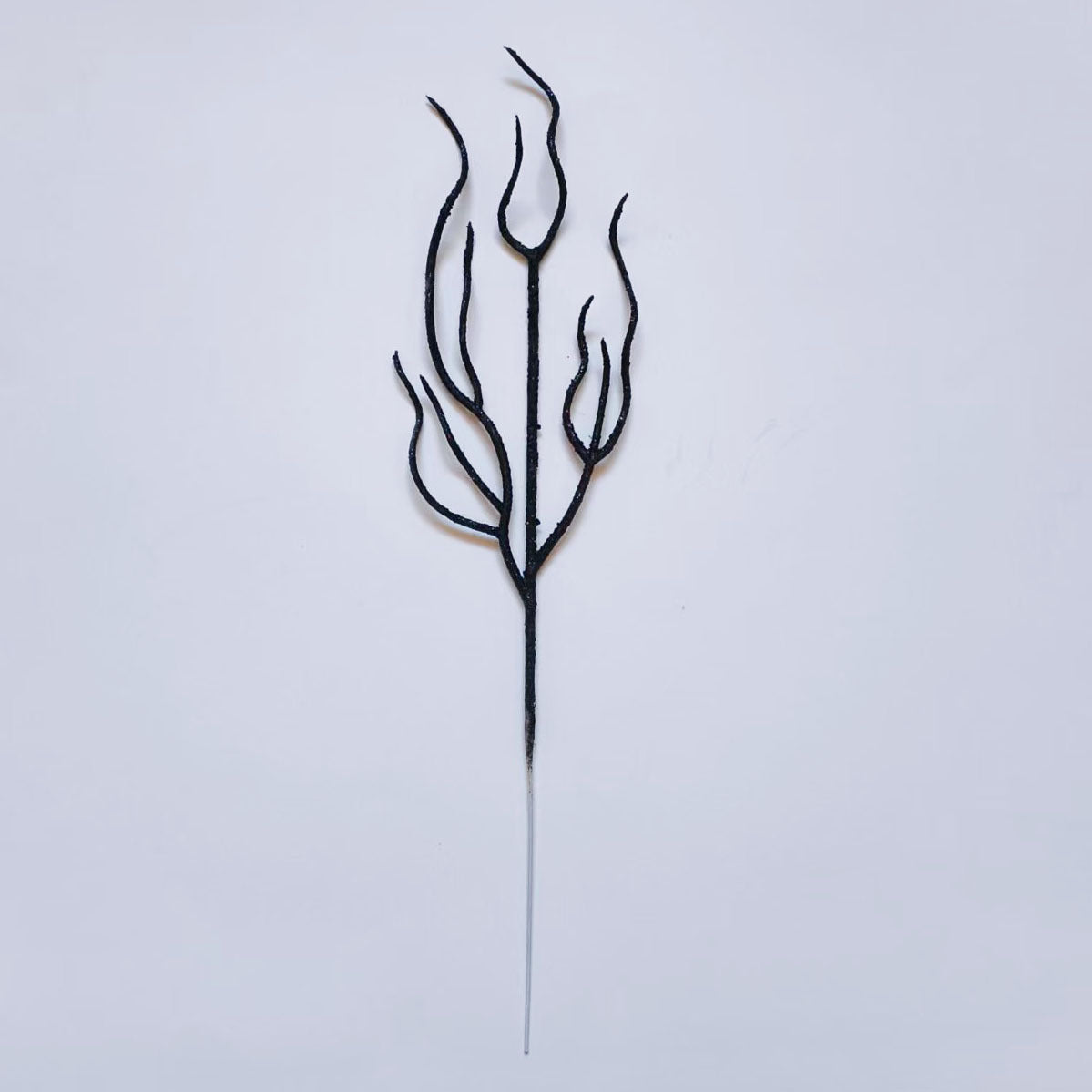 10 Pieces Christmas Decoration Real Tree Branches Golden Bells Dried Tree Branches Leaf Material Accessories Glitter Dried Tree Branches Festive Atmosphere Party Branches