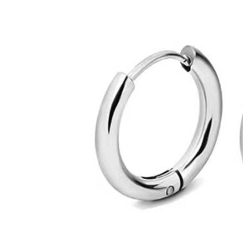 1 Piece Fashion Square Plating 201 Stainless Steel 18K Gold Plated Earrings