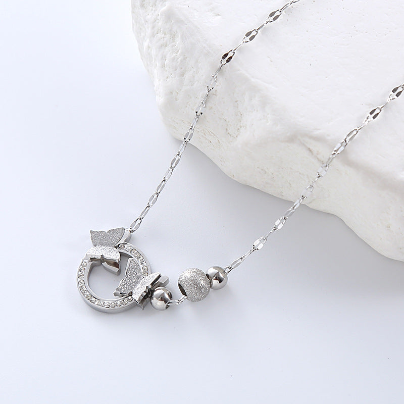 Natural Women Tennis / Diamond Line Circle Bowknot Geometric Stainless Steel Electroplating Bracelets