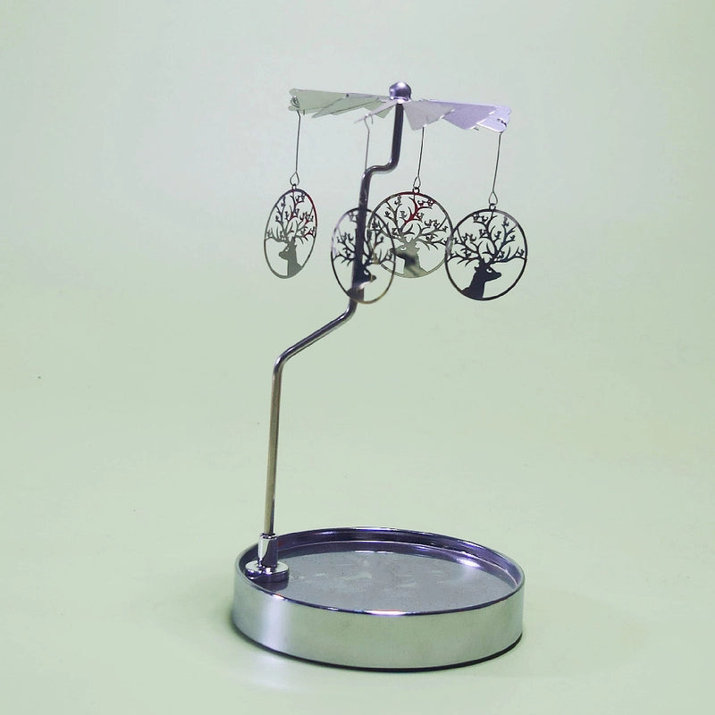 Novelty Solid Color Stainless Steel Metal Candlestick