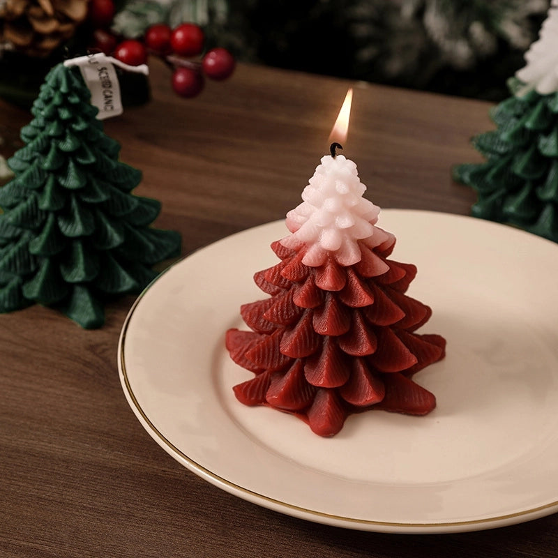 Christmas Cute Christmas Tree Soy Wax Candle