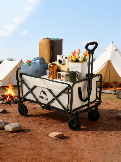 MUYUE Wagon Foldable Trolley Camping Cart