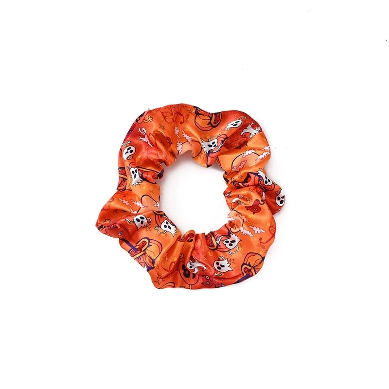 Halloween Basic Women's Pumpkin Polyester Hair Tie