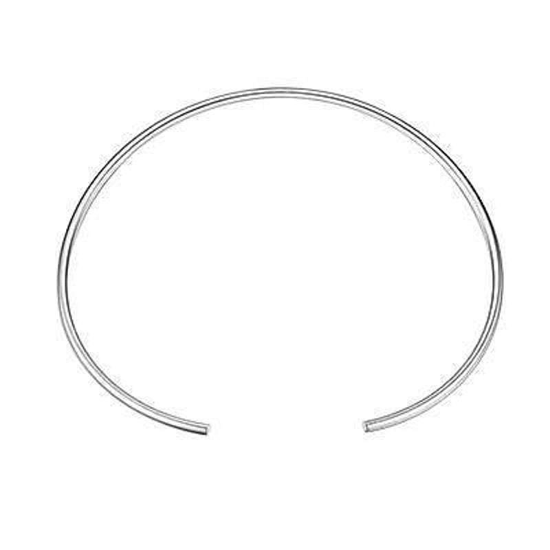 Minimalist Classic Style Solid Color 201 Stainless Steel Choker