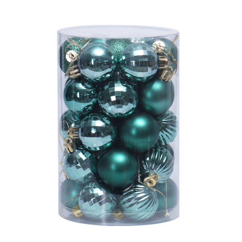 34 Christmas Ball Set 4cm Christmas Decoration Christmas Tree Decoration Balls Irregular Balls