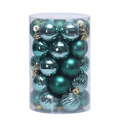 34 Christmas Ball Set 4cm Christmas Decoration Christmas Tree Decoration Balls Irregular Balls