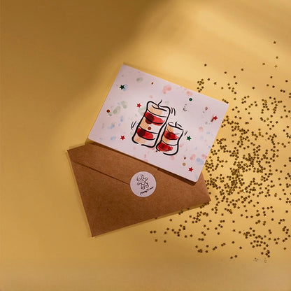 Christmas Minimalist Letter Christmas Card