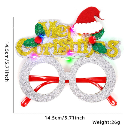 Christmas Cartoon Style Cute Christmas Tree Letter Nonwoven Party Festival Photography Props