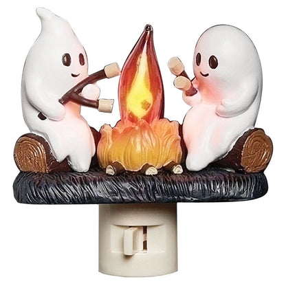 Halloween Cute Ghost Resin Party Night Lights