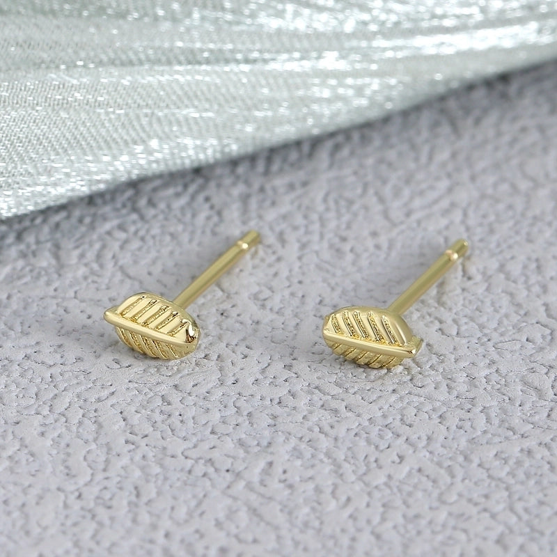 1 Pair Elegant Minimalist Geometric Double Heart Snake Hollow Out Inlay Copper Zircon 18K Gold Plated Ear Studs