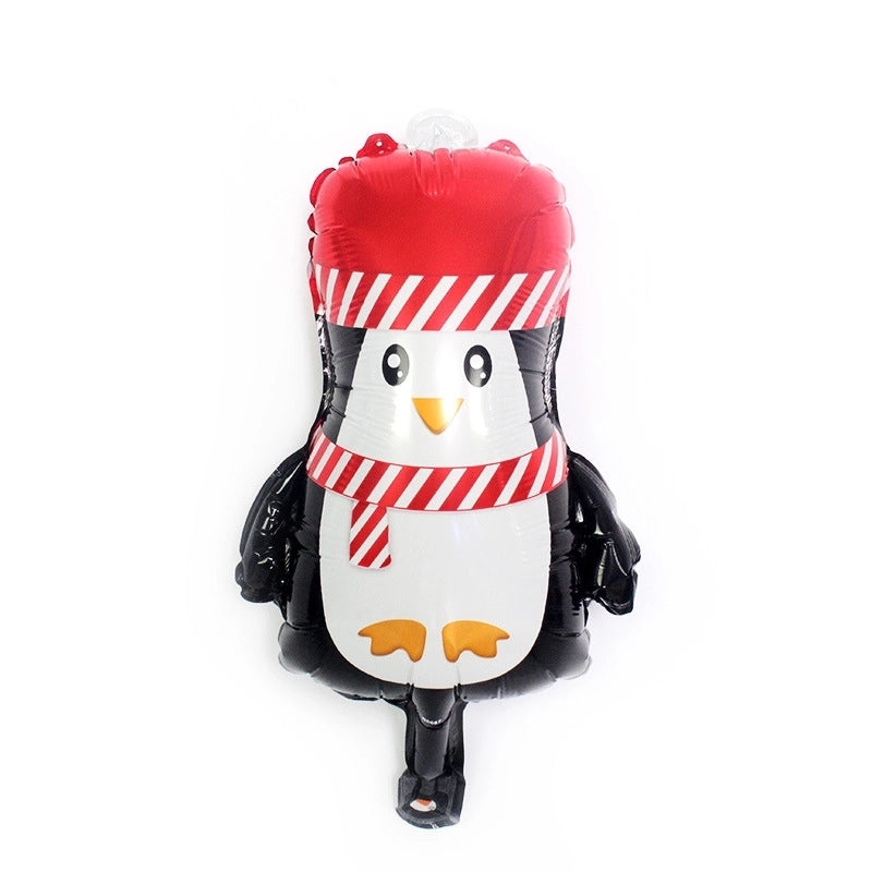 Christmas Casual Christmas Tree Santa Claus Snowman Aluminum Film Party Balloon Balloons