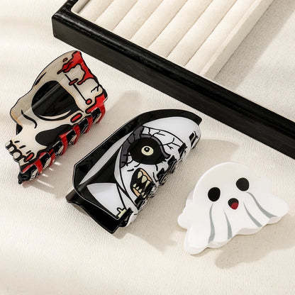 Halloween Funny Women's Color Block Arylic Hair Claws