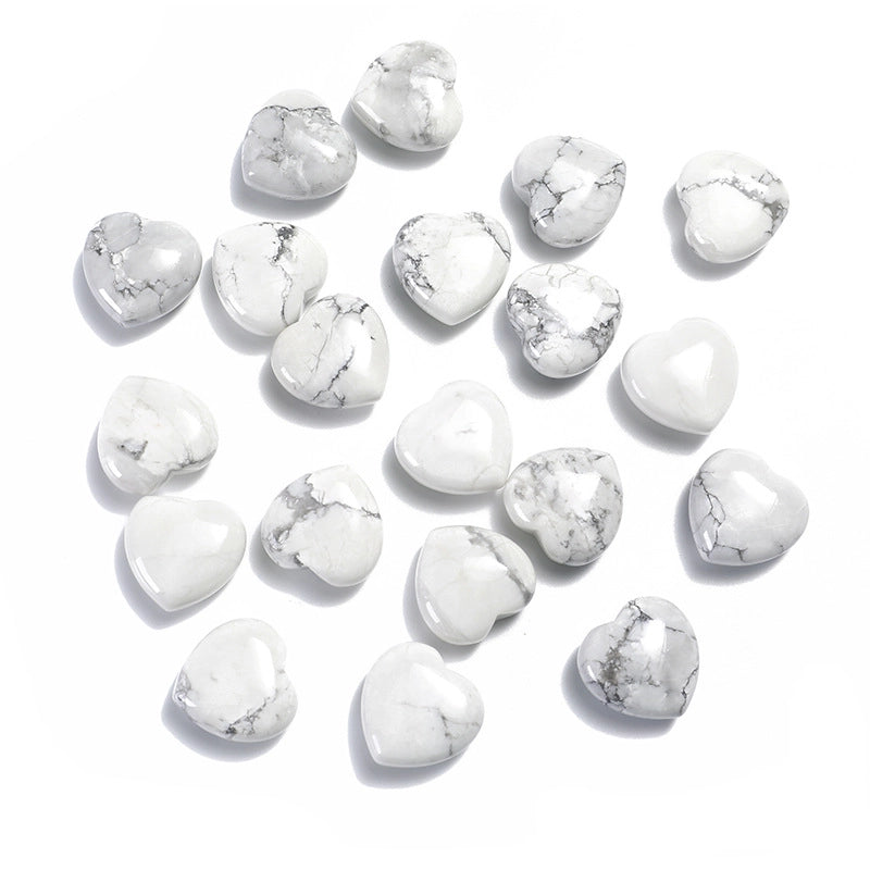 2 Pieces Gemstoen Heart Special Large Favorably 20Mm Pink Crystal Love Amethyst Heart-Shaped Ornaments