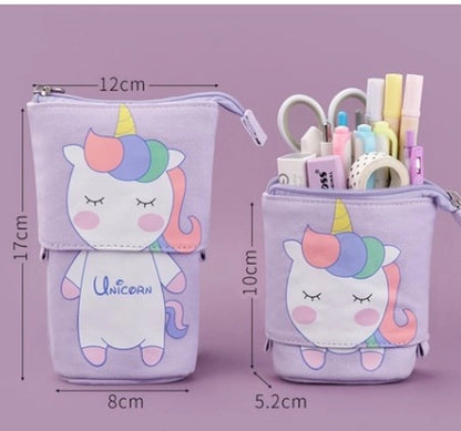 Cartoon Cloth School Cute Pencil Case