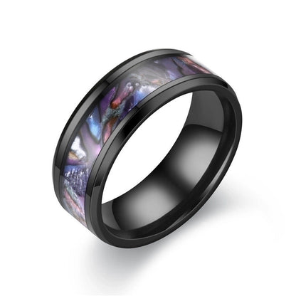 Fashion New Colorful Stainless Steel Ring