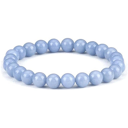 Minimalist Classic Style Round Natural Stone Bracelets In Bulk